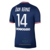 Maglia ufficiale Paris Saint Germain Juan Bernat 14 Casa 2021-22 per Uomo